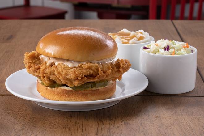 Order Famous Chicken Sandwich Combo food online from Lee Famous Recipe Chicken store, Englewood on bringmethat.com
