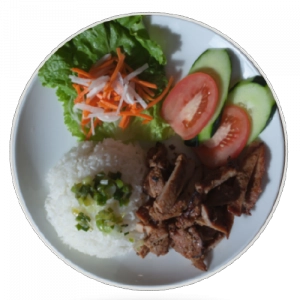 Order R4. Com Thit Nuong food online from 3 Pho Bowl 09 store, Schertz on bringmethat.com
