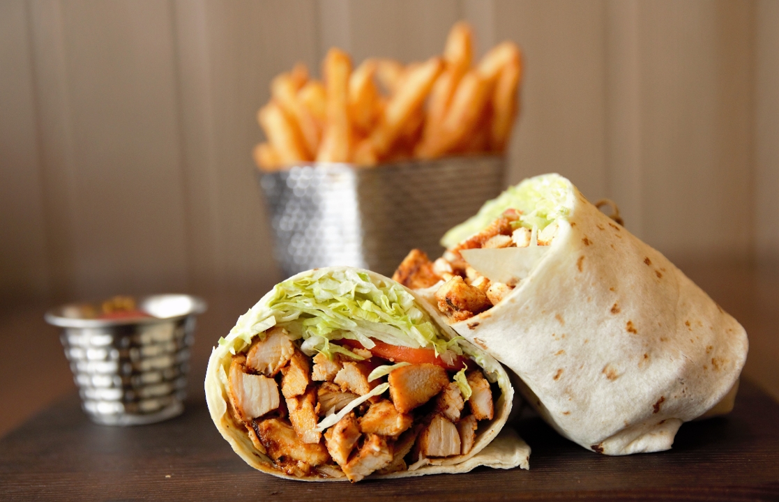 Order Chicken Wrap food online from Mike's Pizza store, Parlin on bringmethat.com