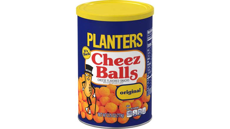 Order Planters Original Cheez Balls Cheese Flavored Snacks food online from Trumbull Mobil store, Trumbull on bringmethat.com