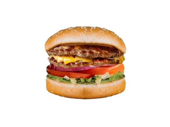 Order Double Super Burger food online from Super Burger store, Clovis on bringmethat.com