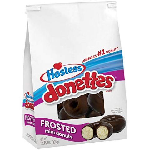 Order Hostess Donettes Chocolate Bag 10.75oz food online from 7-Eleven store, Chicago on bringmethat.com