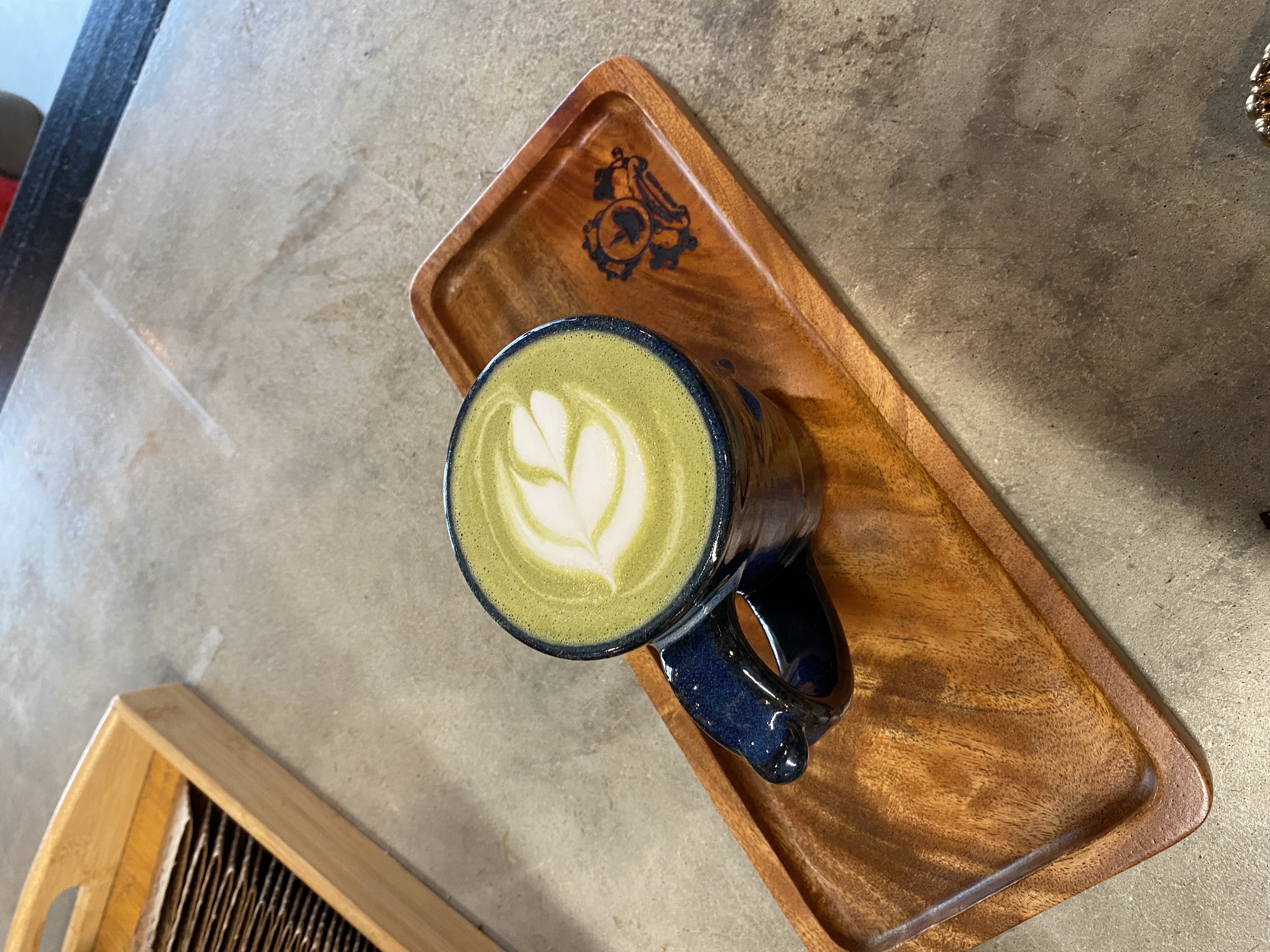 Order Matcha Latte (Non-Coffee) food online from Chateau De Chantilly Cafe store, Chantilly on bringmethat.com