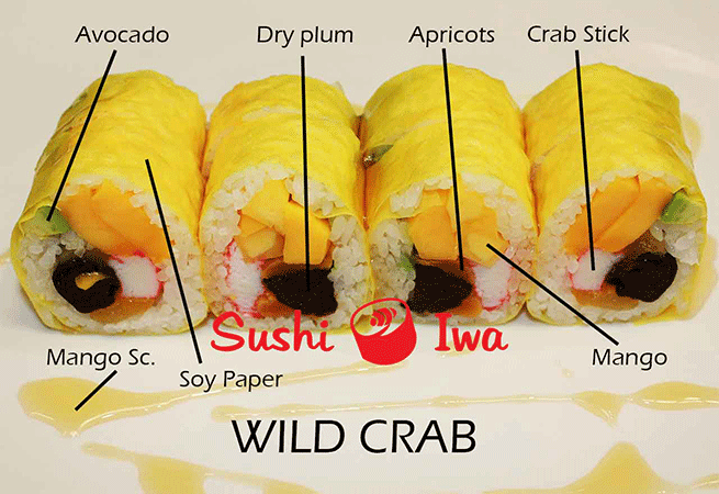 Order WILD CRAB food online from Sushi Iwa store, Apex on bringmethat.com