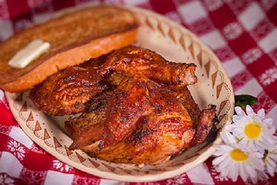 Order Chicken Half food online from Buster Texas Style Barbecue store, Gresham on bringmethat.com