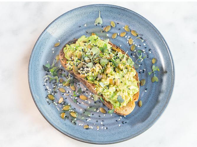 Order Avo Toast food online from Drift Coffee & Kitchen store, Wilmington on bringmethat.com