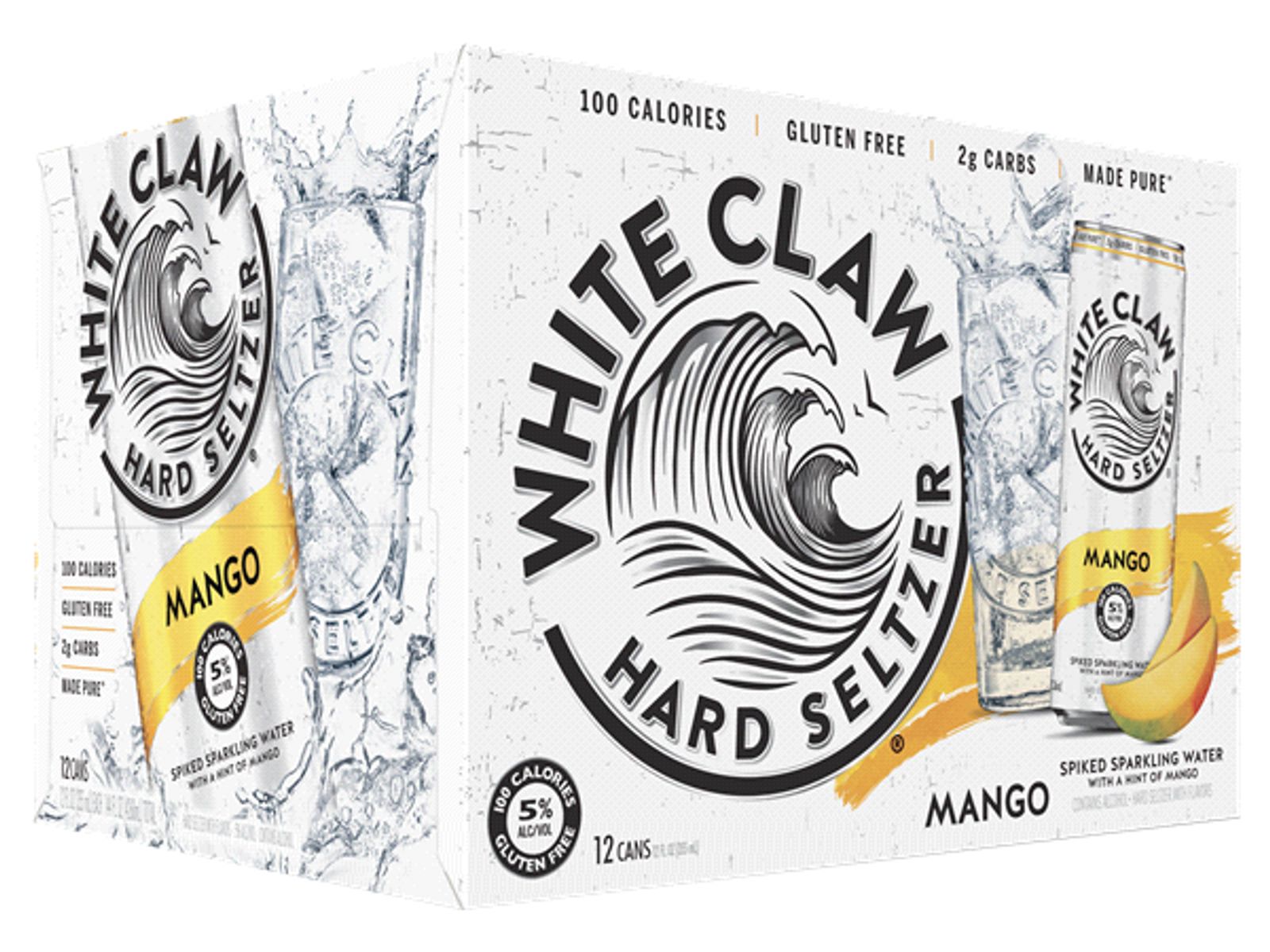 Order 6 PACK White Claw 'Mango' 12oz Can food online from Angelo's Wine Bar store, Chicago on bringmethat.com
