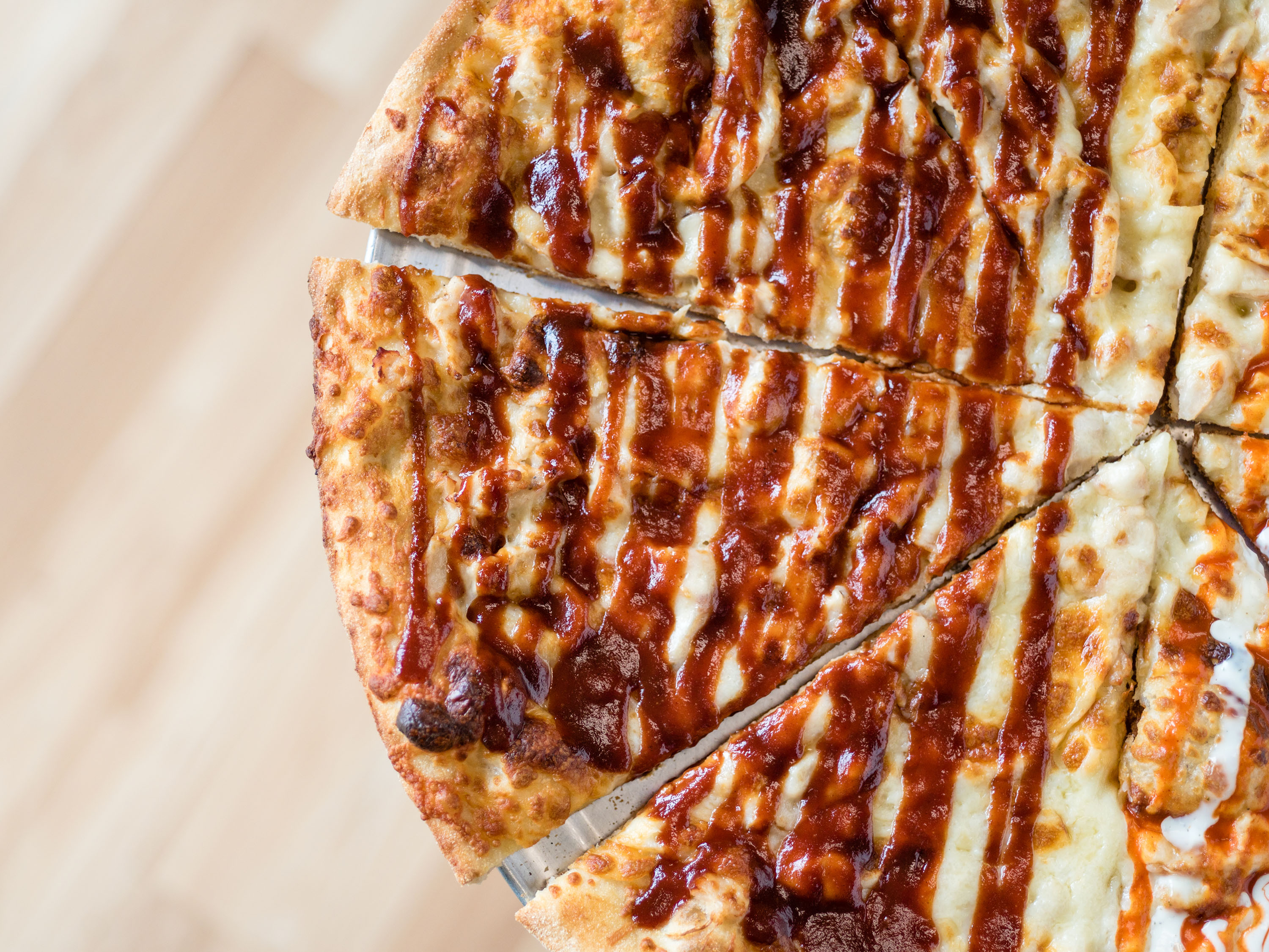 Order Hand Tossed BBQ Pizza food online from Pizza Time store, Escondido on bringmethat.com