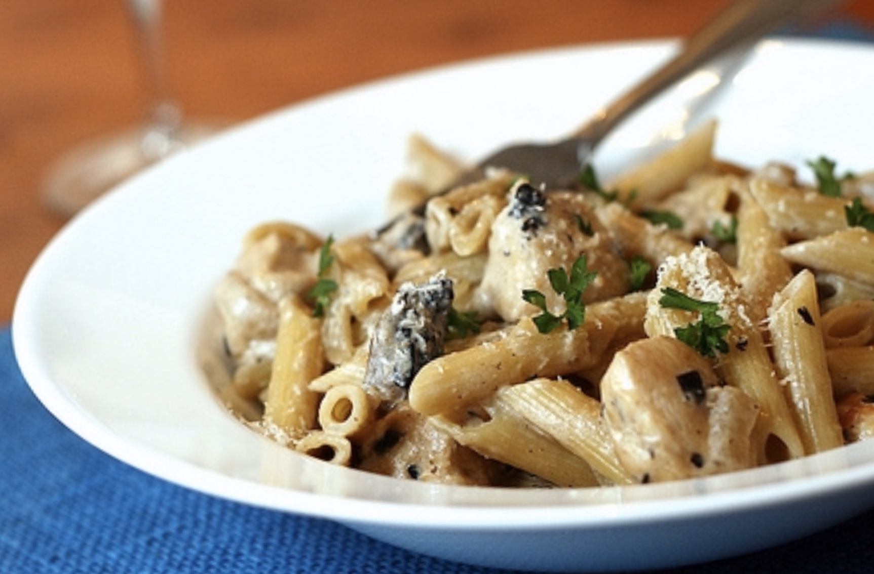 Order Pasta Marsala food online from The Dugout store, Ossining on bringmethat.com