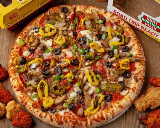 Order 12"" Veggie Pizza  food online from Hunt Brothers Pizza store, Smyrna on bringmethat.com