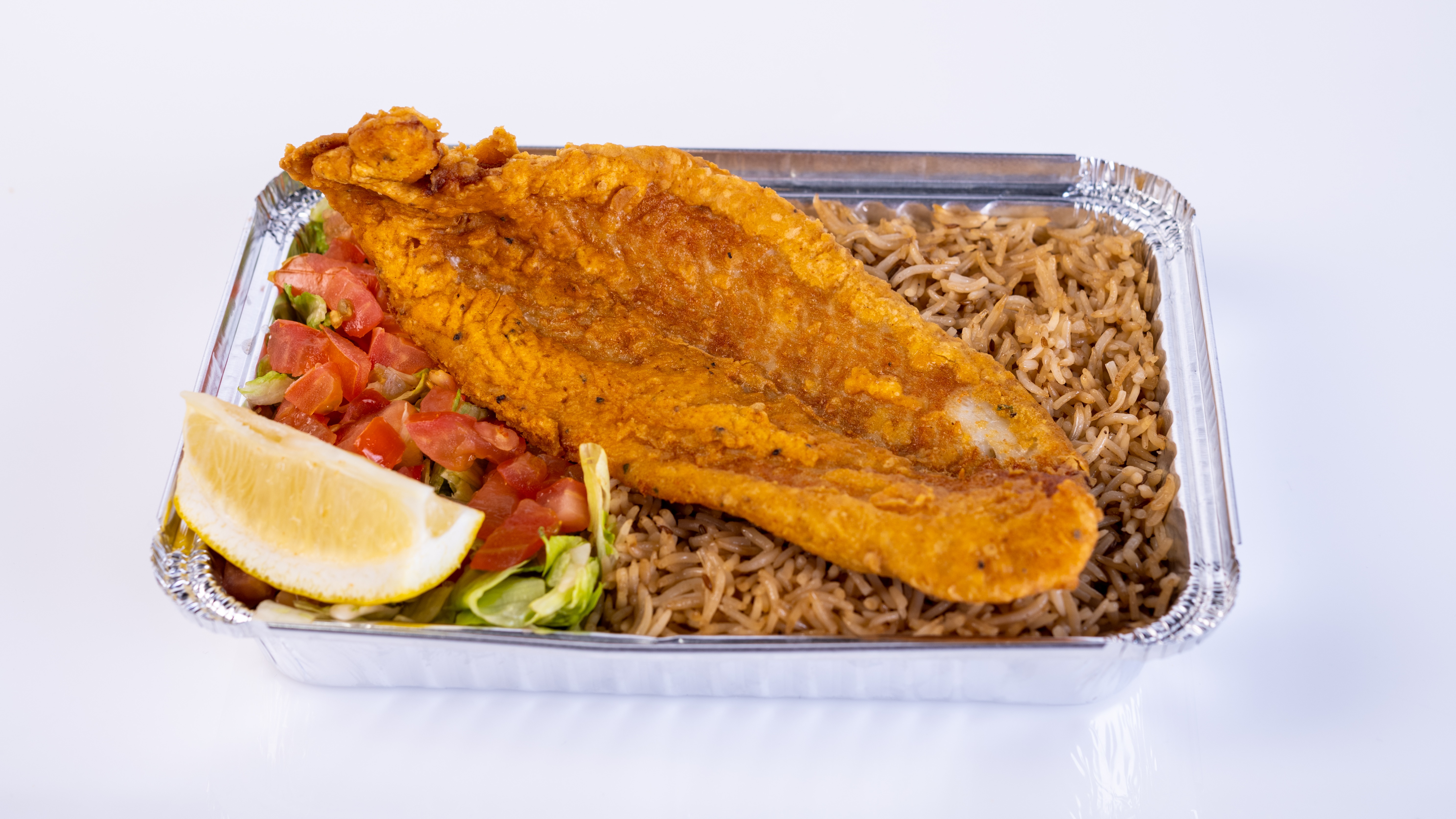 Order Fried Fish Platter food online from New York Chicken & Gyro store, Canoga Park on bringmethat.com