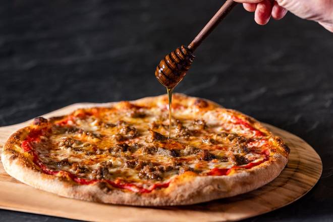 Order Sausage & Spicy Honey food online from Brixx Wood Fired Pizza store, Fort Mill on bringmethat.com