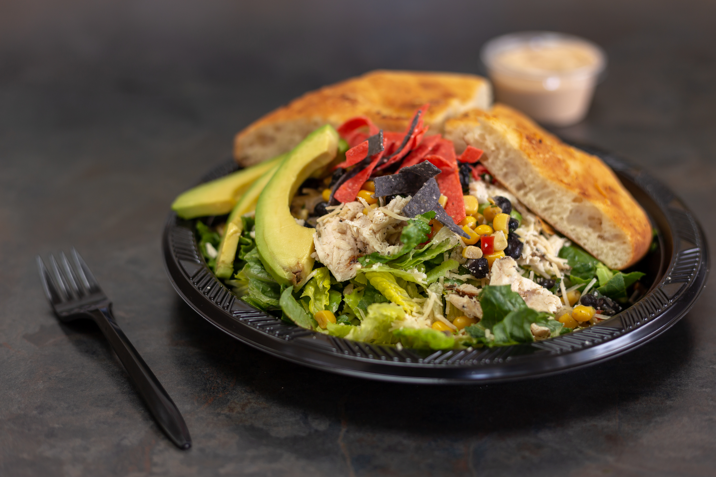 Order Southwest Chicken Caesar Salad food online from Stone Oven store, Sherman Oaks on bringmethat.com