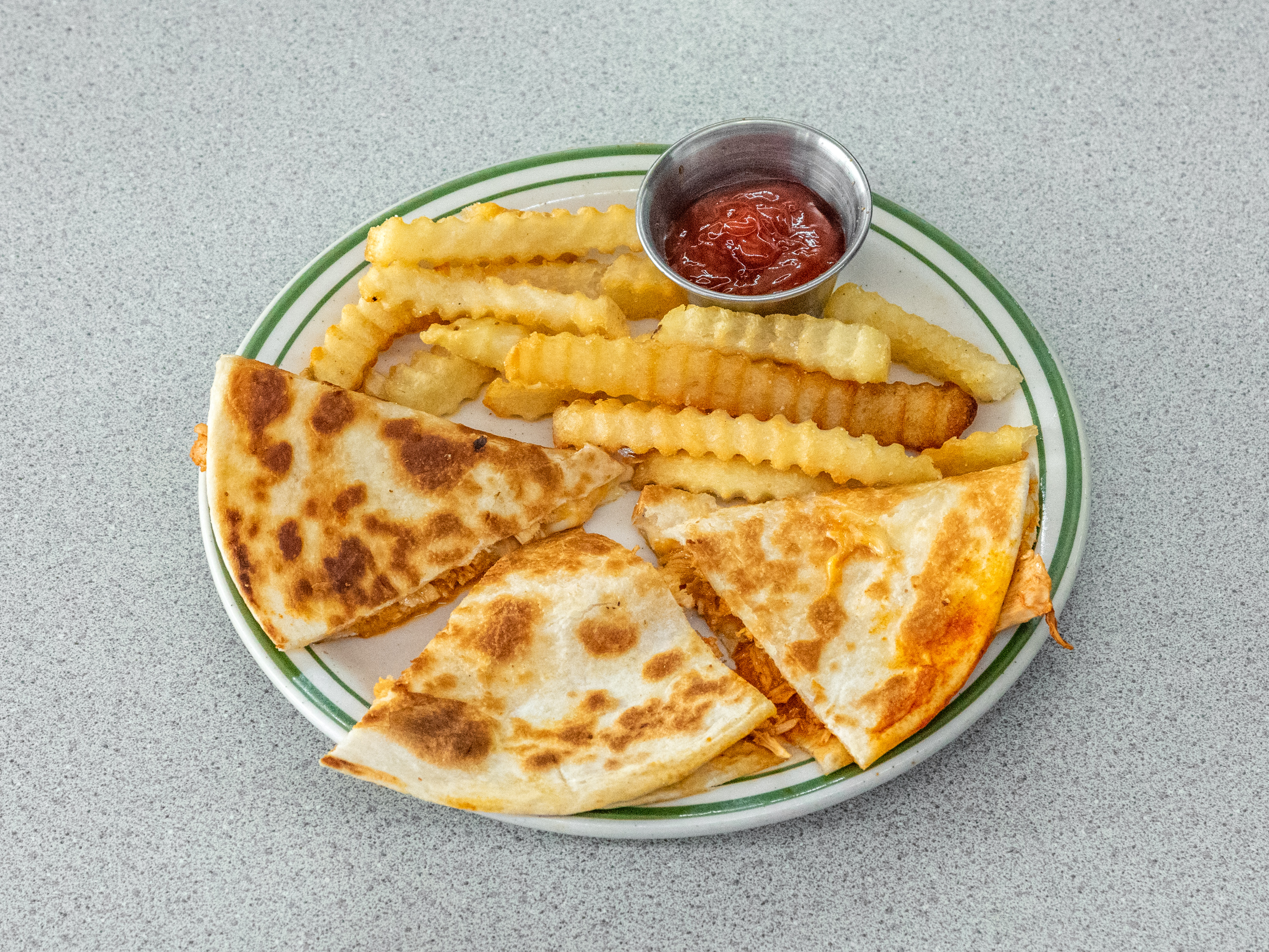 Order Quesadilla Combo KIDS food online from Luna Mexican Rotiserrie store, Louisville on bringmethat.com