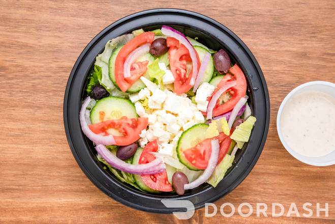 Order Greek Salad Entree food online from 2delicious store, Dover on bringmethat.com