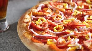 Order Dante's Peak Pizza - Small food online from Romeo's Pizza store, Apex on bringmethat.com