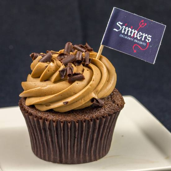 Order Chocolate Chocolate Cupcake food online from Sinners & Saints Bakery store, Los Angeles on bringmethat.com