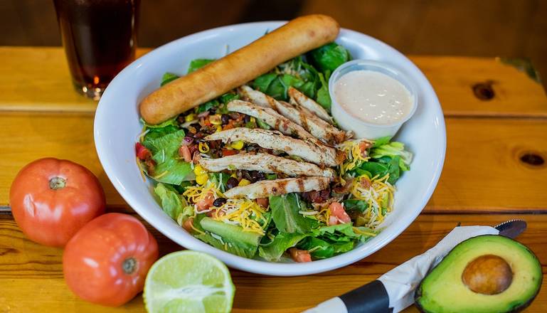 Order Fajita Chicken Salad food online from The Boulder Tap House store, Rochester on bringmethat.com