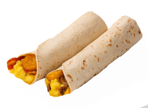 Order Bacon Burrito Scrambler food online from The Chuck Wagon store, Fairview Heights on bringmethat.com