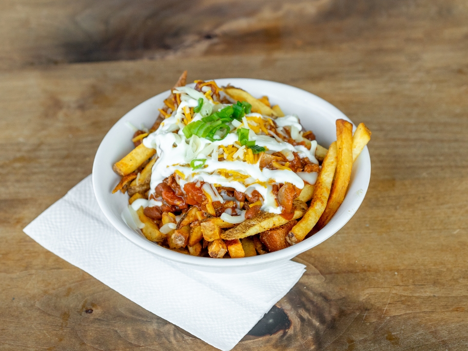 Order Chili Cheese Fries food online from Smoking Pig BBQ store, Fremont on bringmethat.com