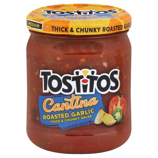 Order Tostitos Chunky Salsa Medium Roasted Garlic (15.5 oz) food online from Rite Aid store, Yamhill County on bringmethat.com
