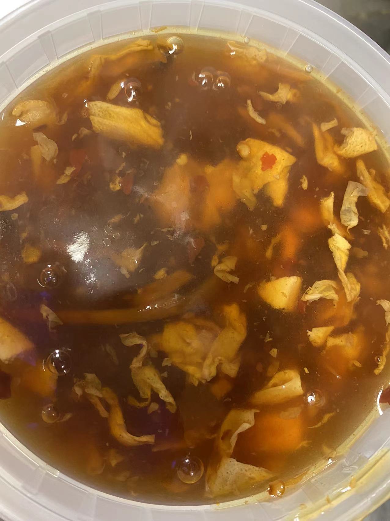 Order  Hot and Sour Soup  food online from China King store, King Of Prussia on bringmethat.com