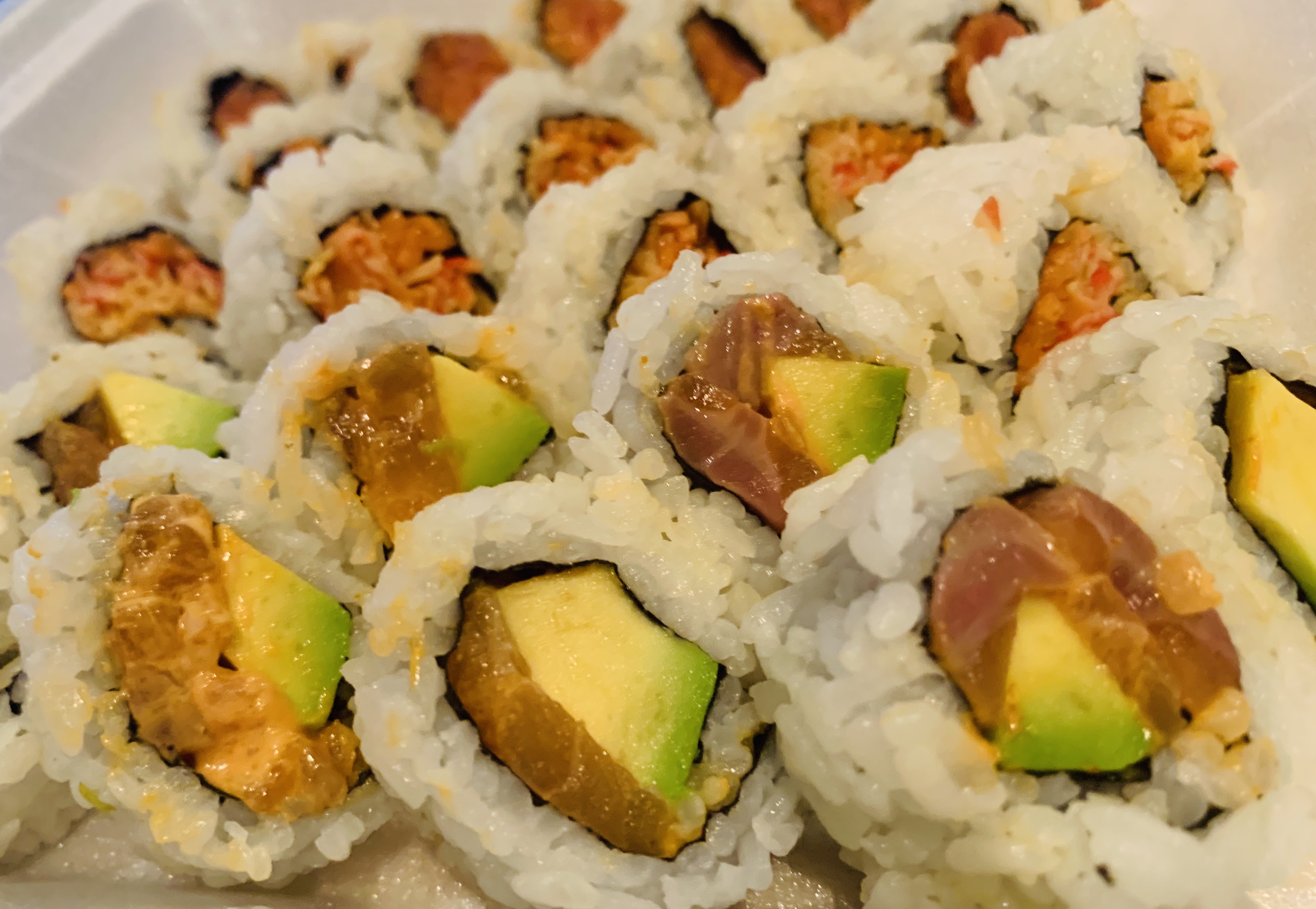 Order Spicy Roll Combo food online from Biwako Sushi store, Saline on bringmethat.com