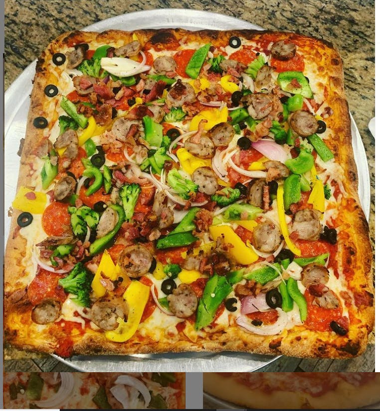Order Sicilian Pie - Large 16'' food online from Anthony Pizza store, Keansburg on bringmethat.com
