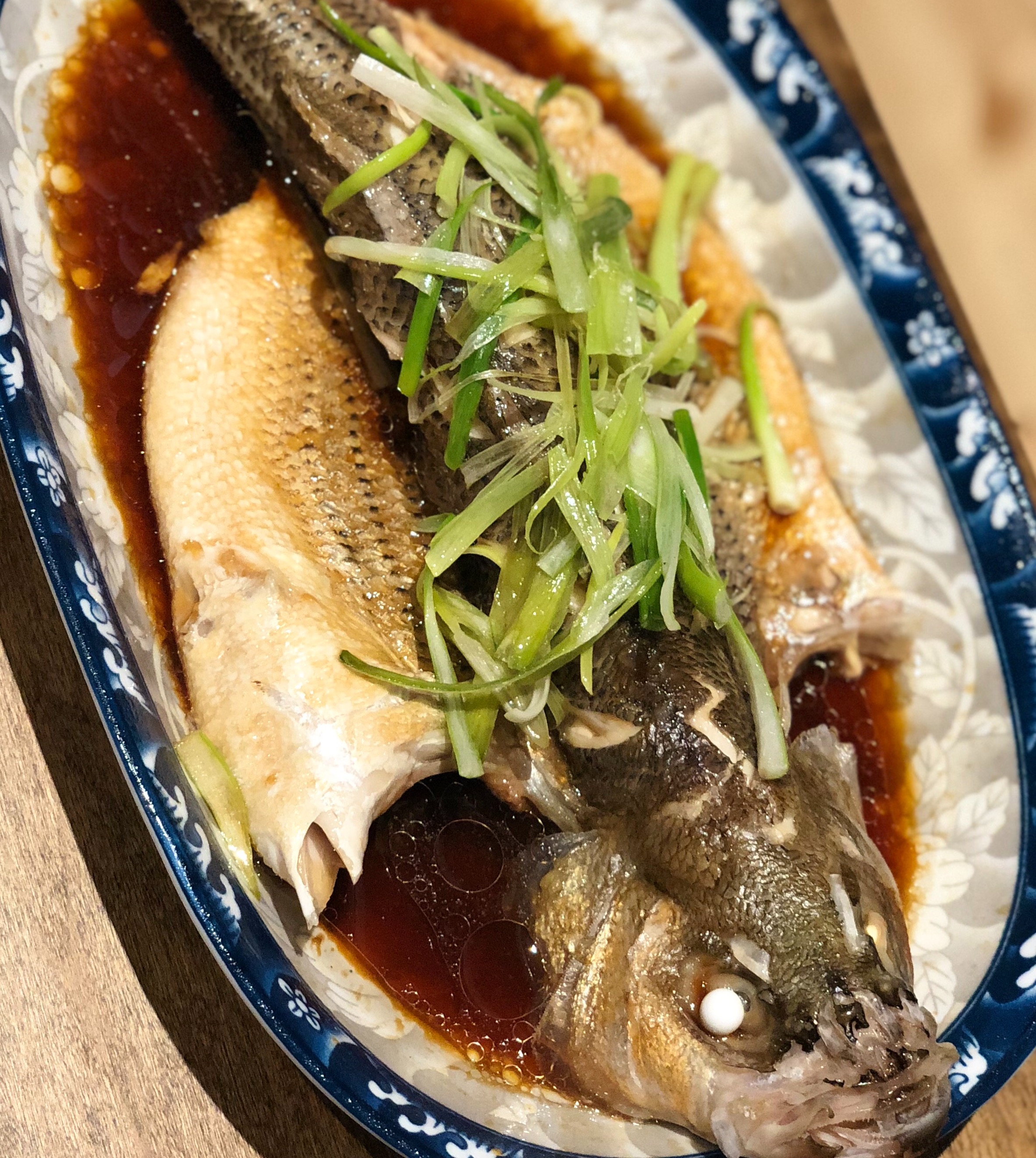 Order Steamed Whole Bass food online from Little Alley store, New York on bringmethat.com