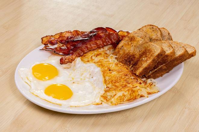 Order Farmer's Breakfast Standard food online from Shari's Cafe store, The Dalles on bringmethat.com