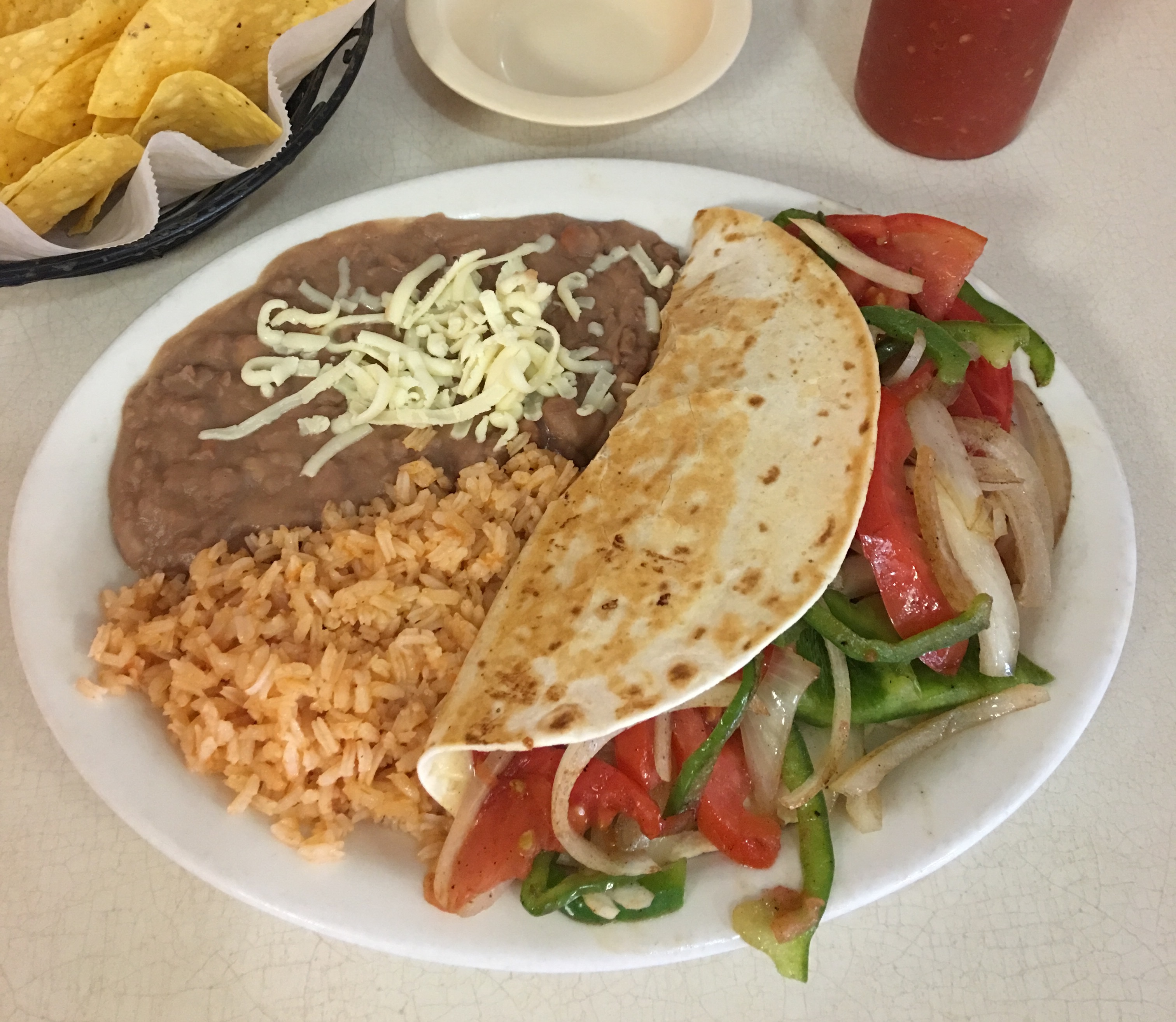 Order Fajita Quesadilla food online from Don Chuchos Mexican Restaurant store, Columbus on bringmethat.com