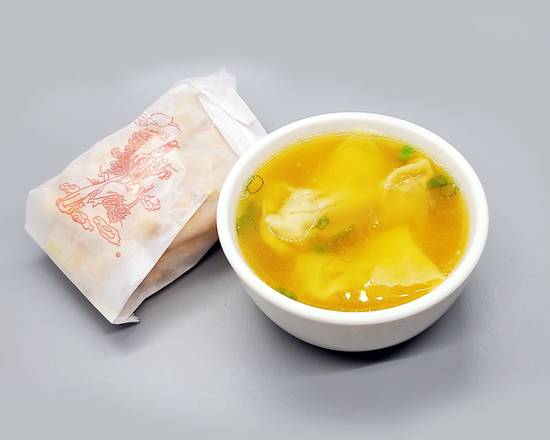 Order Wonton Soup 混沌汤 food online from China House store, Oakmont on bringmethat.com