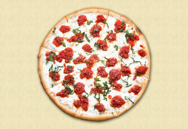 Order Margherita Pizza food online from Pizza Express store, Albany on bringmethat.com