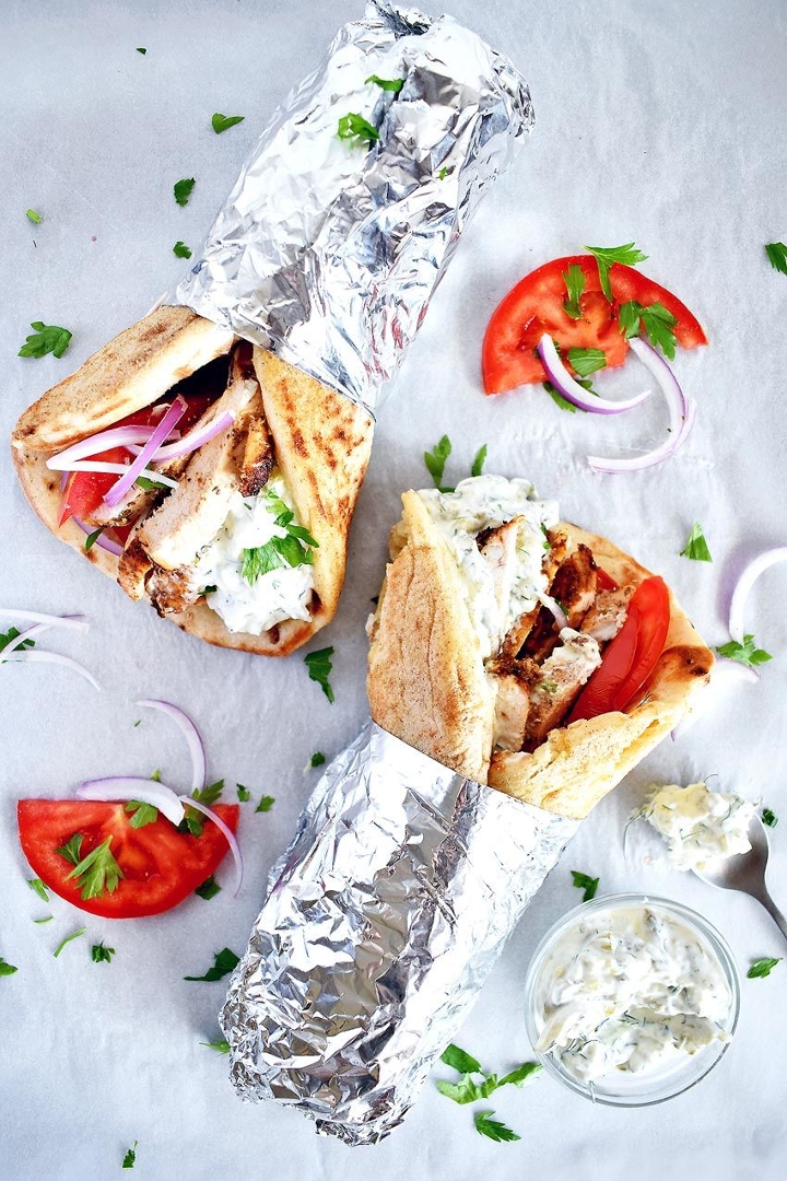 Order Chicken Gyros food online from Afro Deli store, Minneapolis on bringmethat.com