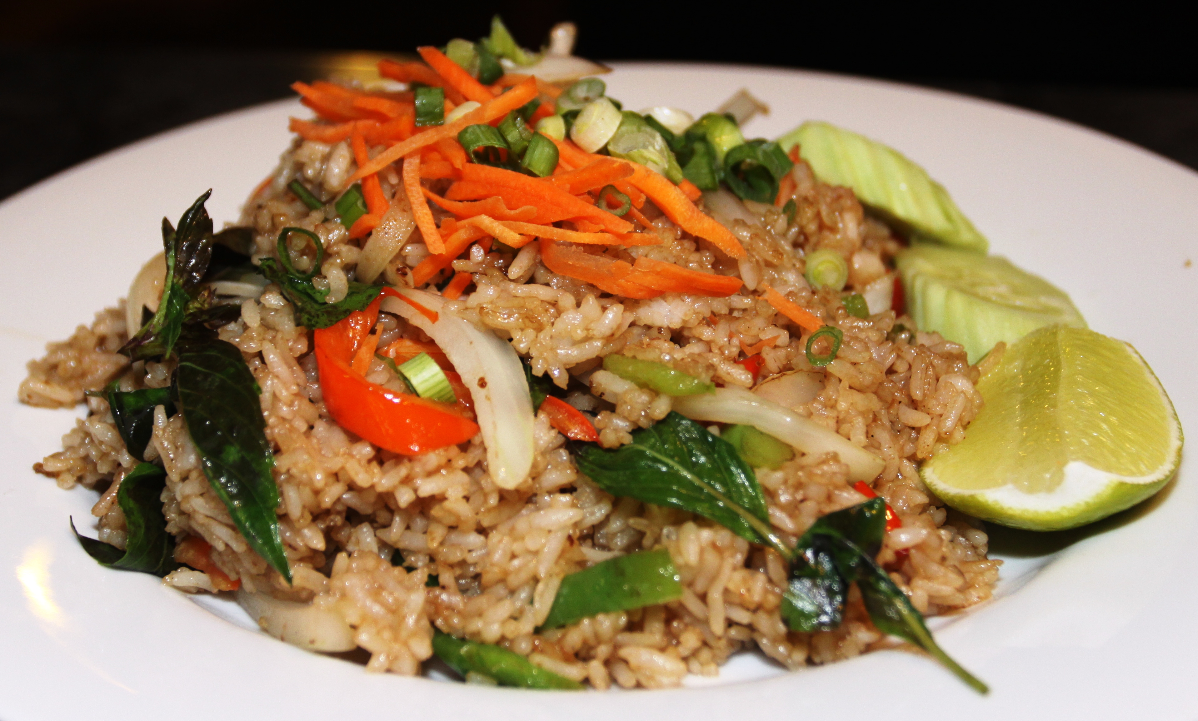 Order Ka Prow Fried Rice food online from Siam Pasta store, Evanston on bringmethat.com