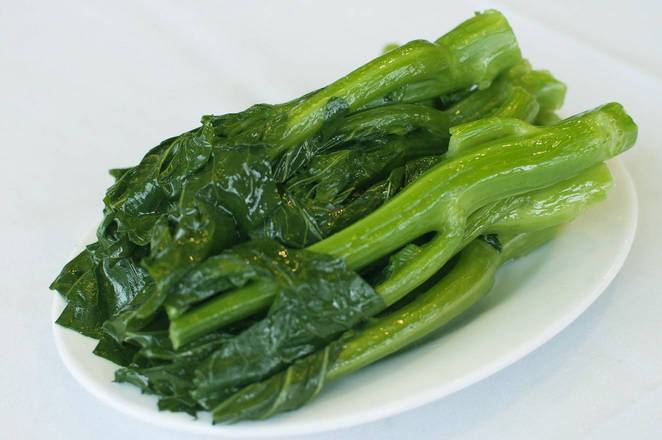 Order Chinese Broccoli with Oyster Sauce (Large) food online from Jasmine Seafood Restaurant store, San Diego on bringmethat.com