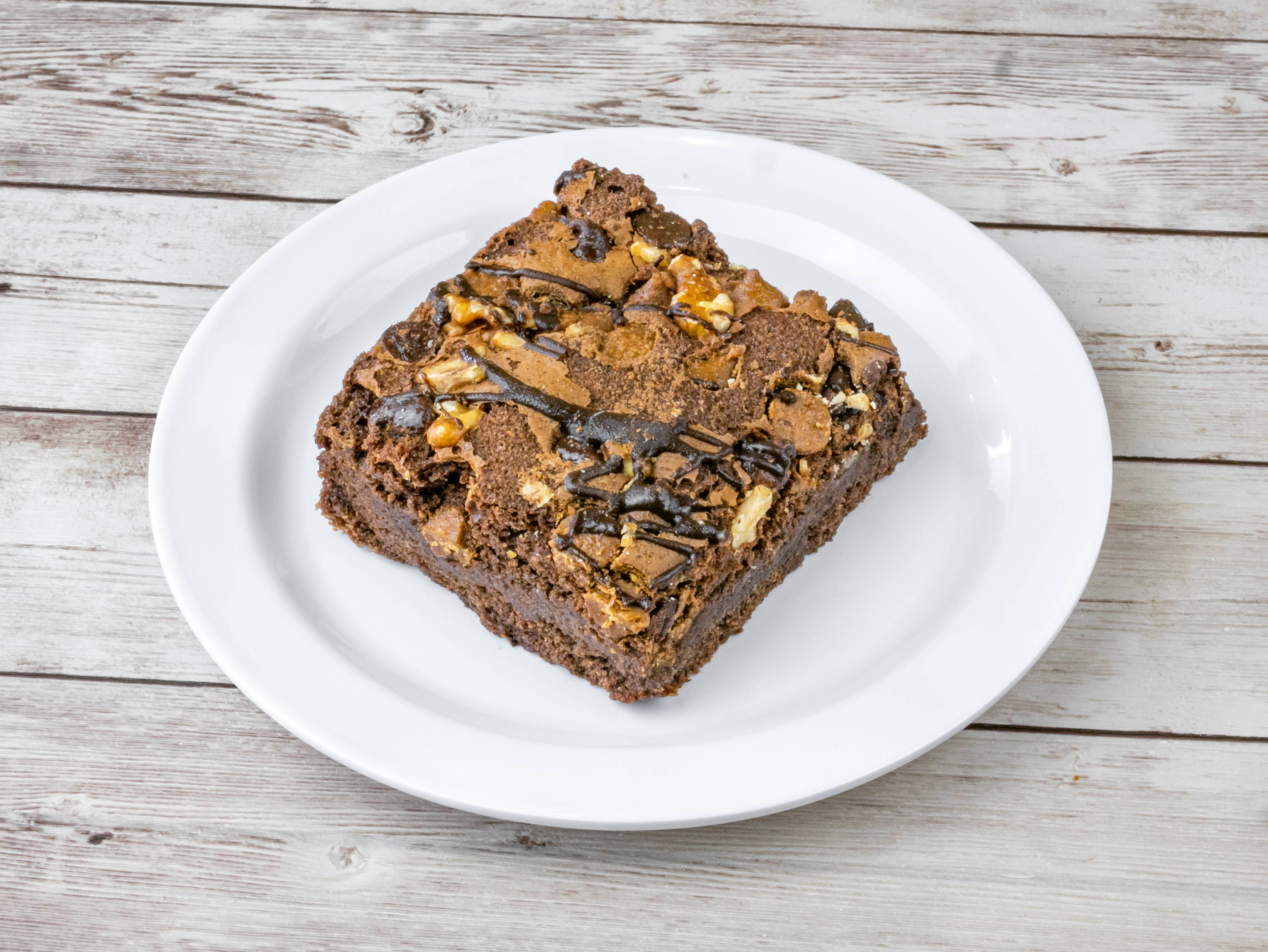 Order Chocolate Chip Brownie food online from Fish Skillet Seafood store, Houston on bringmethat.com