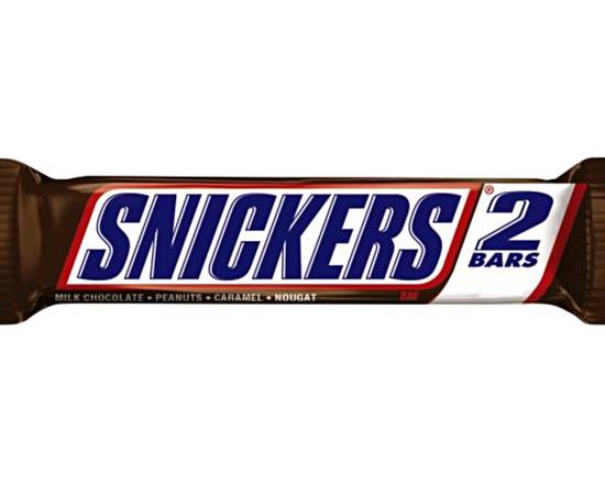 Order Snickers Chocolate Candy Bar Share Size 3.29oz food online from Rocket store, Ontario on bringmethat.com