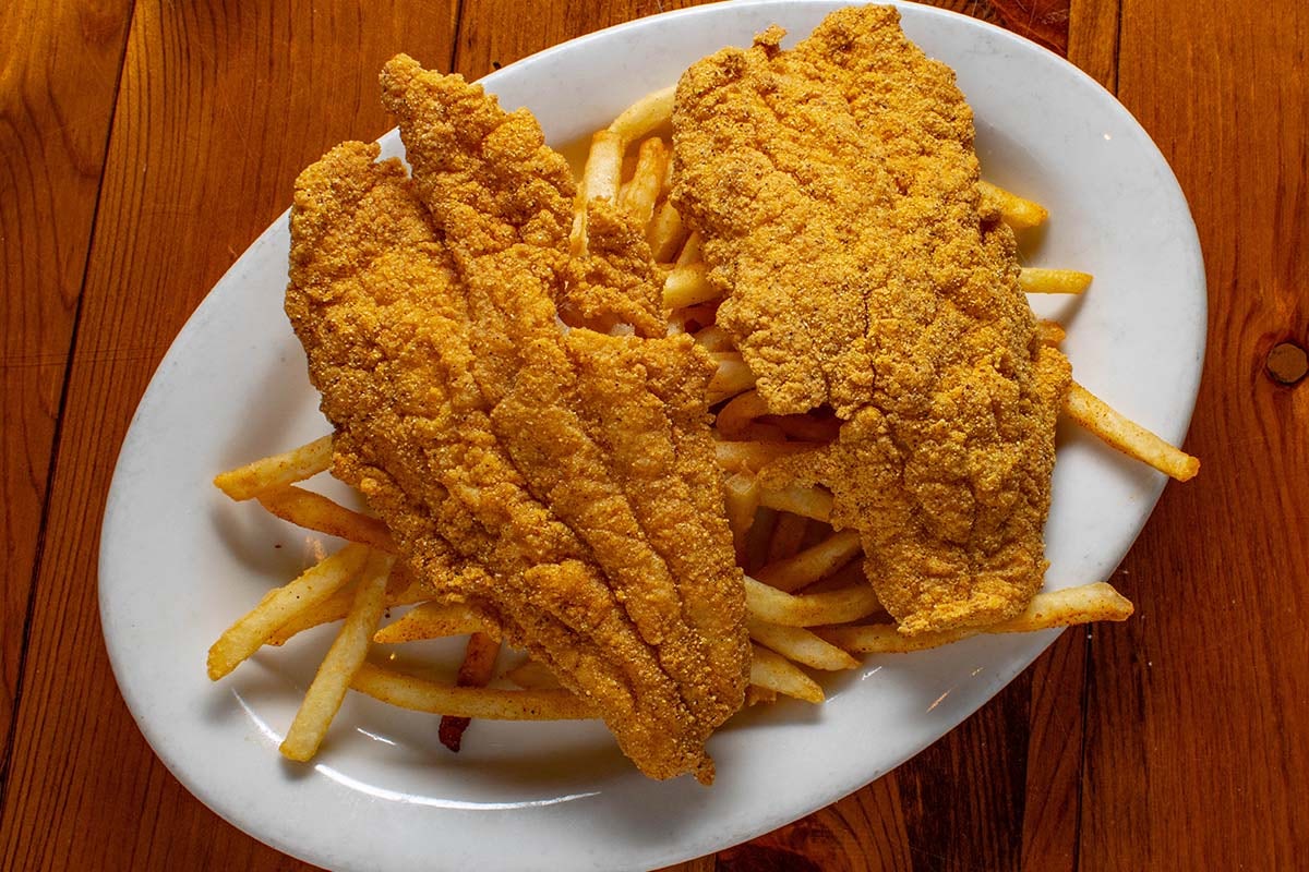 Order Catfish food online from Boudreaux's Cajun Kitchen store, Houston on bringmethat.com