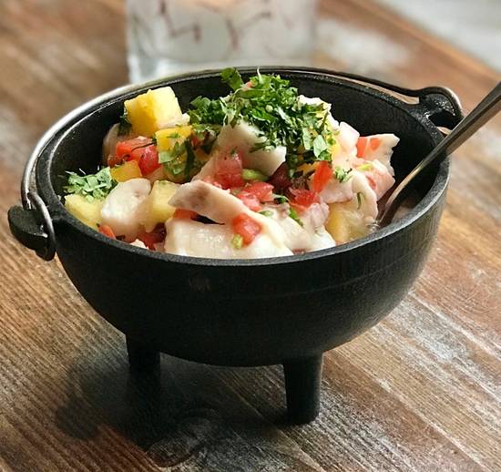 Order Fish Ceviche food online from Gringos & Mariachis store, Potomac on bringmethat.com