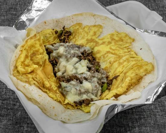 Order Loaded Breakfast Burrito food online from Cup Foods Deli & Grill store, Minneapolis on bringmethat.com