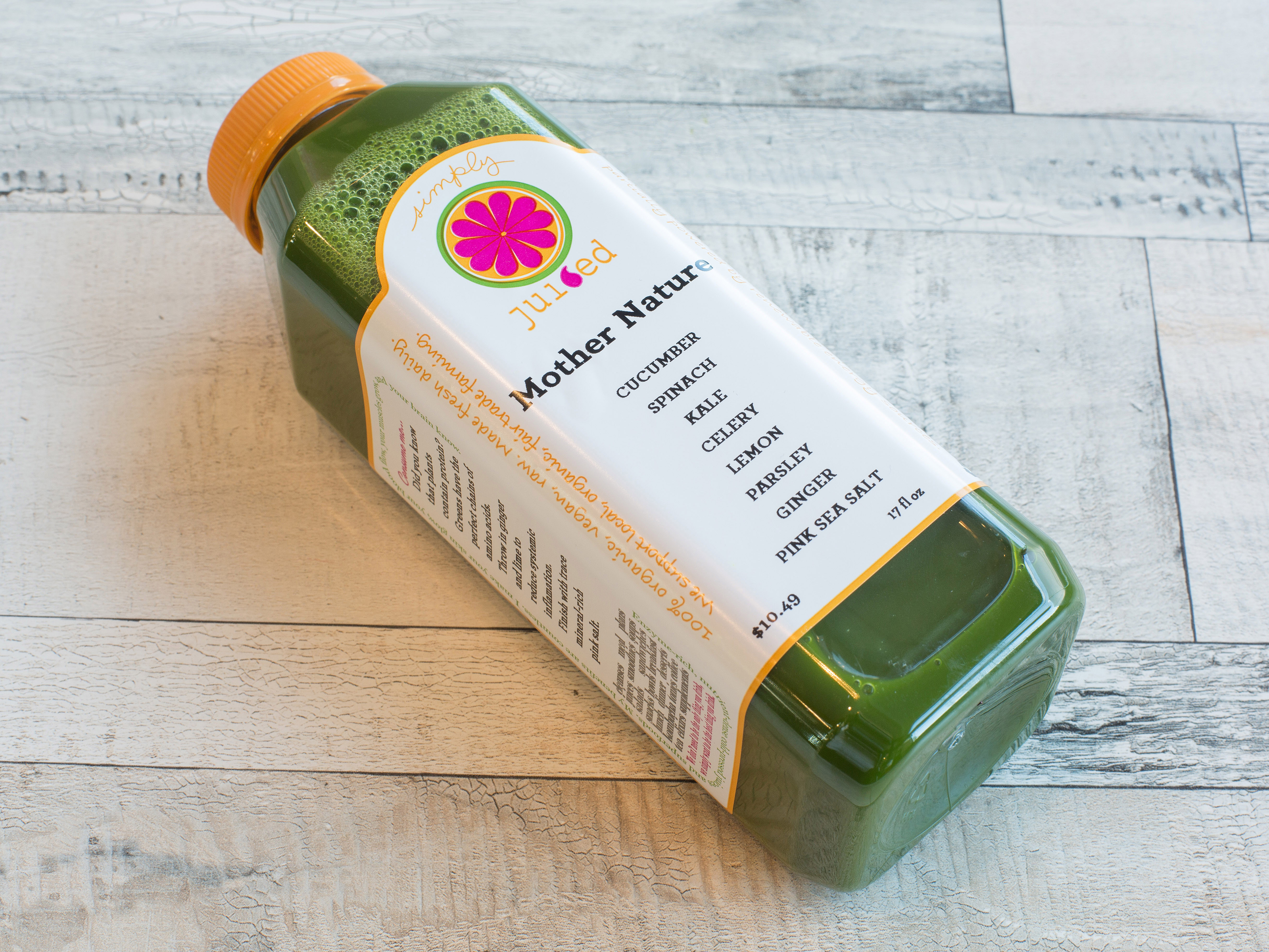 Order Mother Nature (no fruit) food online from Simply Juiced store, Hoboken on bringmethat.com