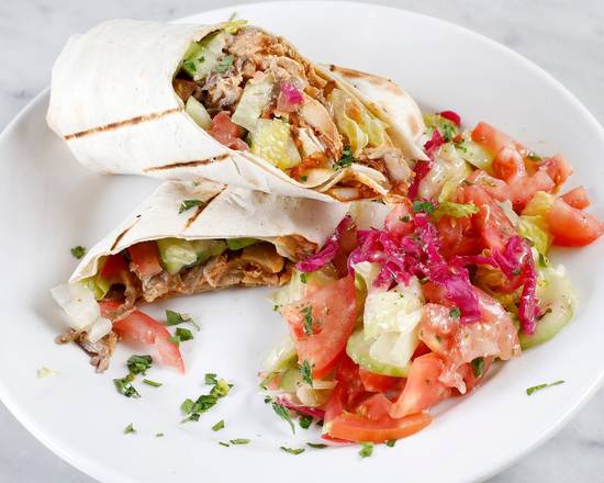 Order Combo Gyro Wrap food online from Van Ness Cafe & Gyros store, San Francisco on bringmethat.com