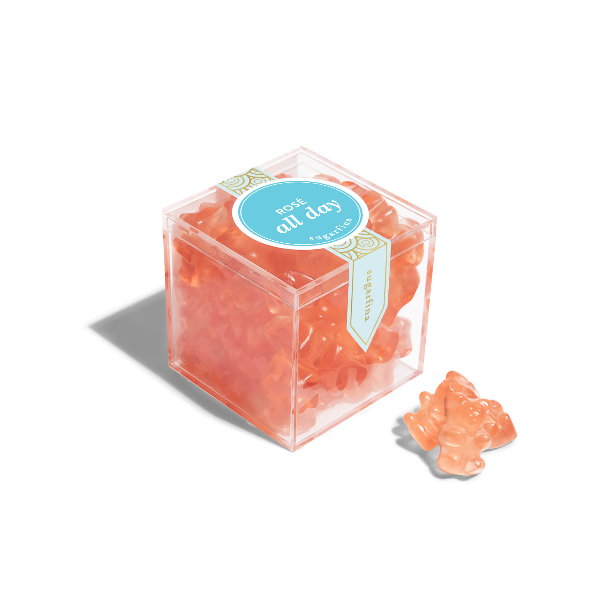 Order Rose All Day Bears (small cube) food online from Sugarfina store, Los Angeles on bringmethat.com
