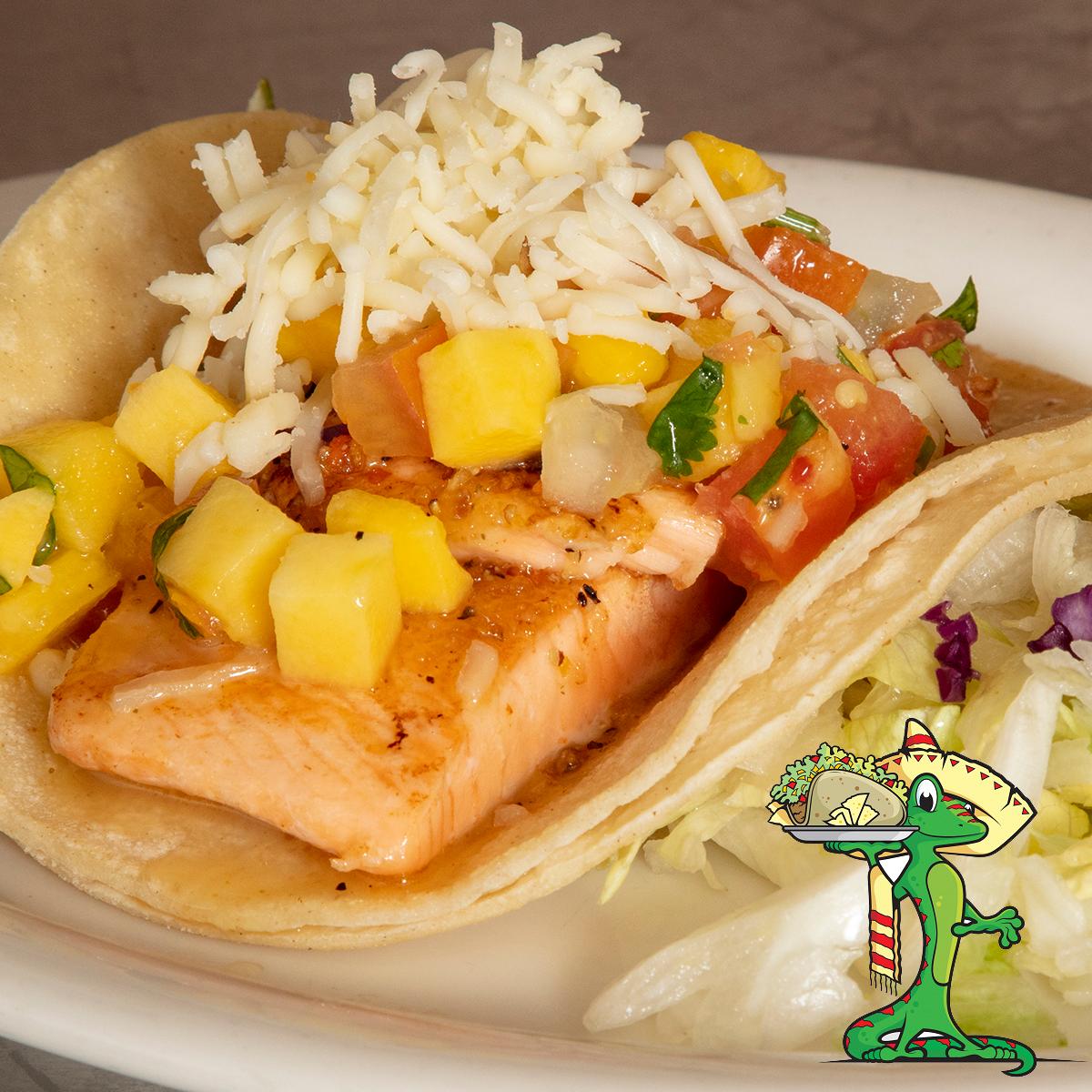 Order Salmon Taco food online from Gecko Grill store, Gilbert on bringmethat.com
