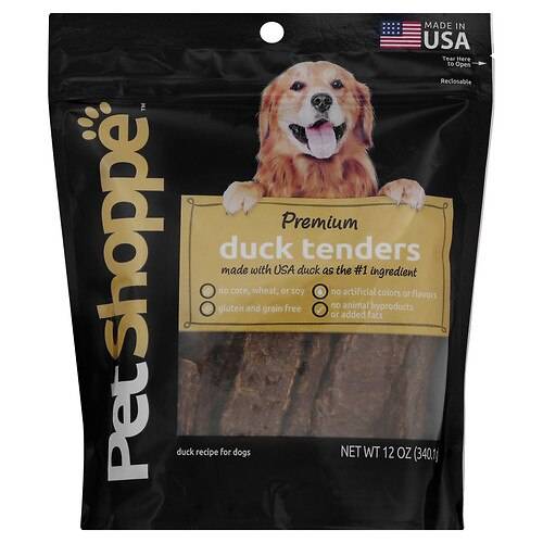 Order PetShoppe Premium Duck Tenders - 12.0 oz food online from Walgreens store, Boonton on bringmethat.com