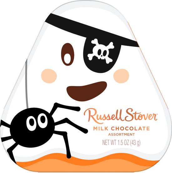 Order Russell Stover Assorted Chocolate Halloween Shaped Gift Box food online from Rite Aid store, NEWARK on bringmethat.com