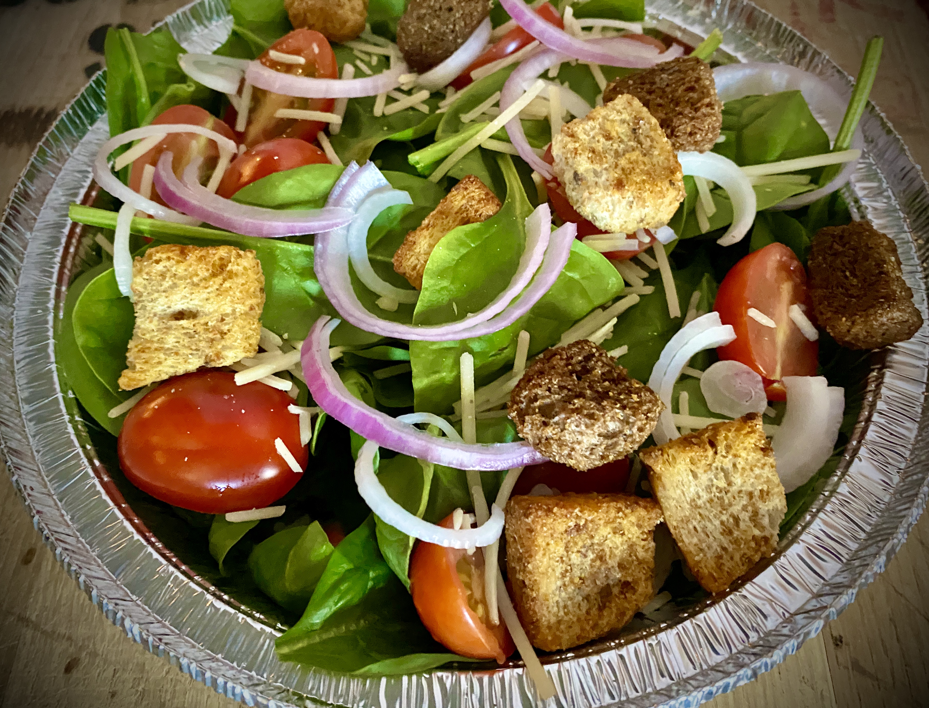 Order Spinach Salad food online from Batch Cafe & Bar store, Tucson on bringmethat.com