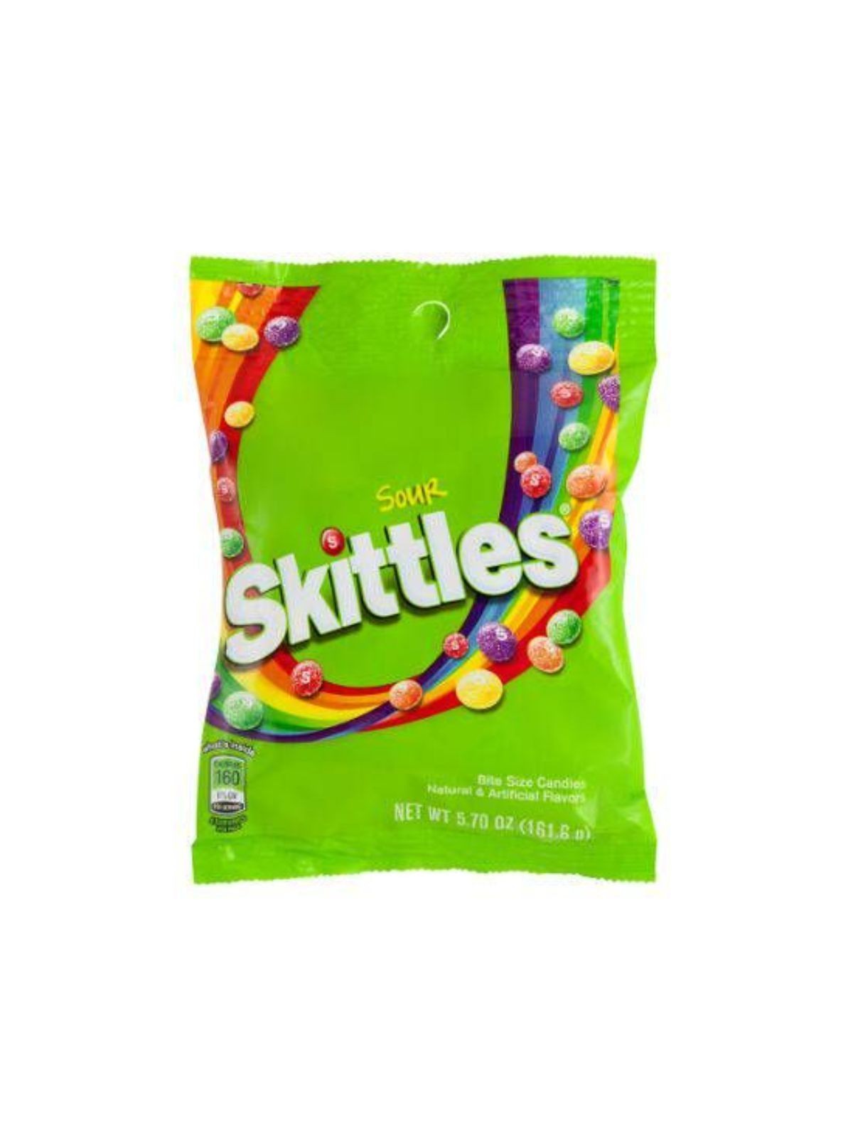 Order Skittles Sour Candy Share Size (5.7 oz) food online from Neighborhood Scoops store, Marietta on bringmethat.com