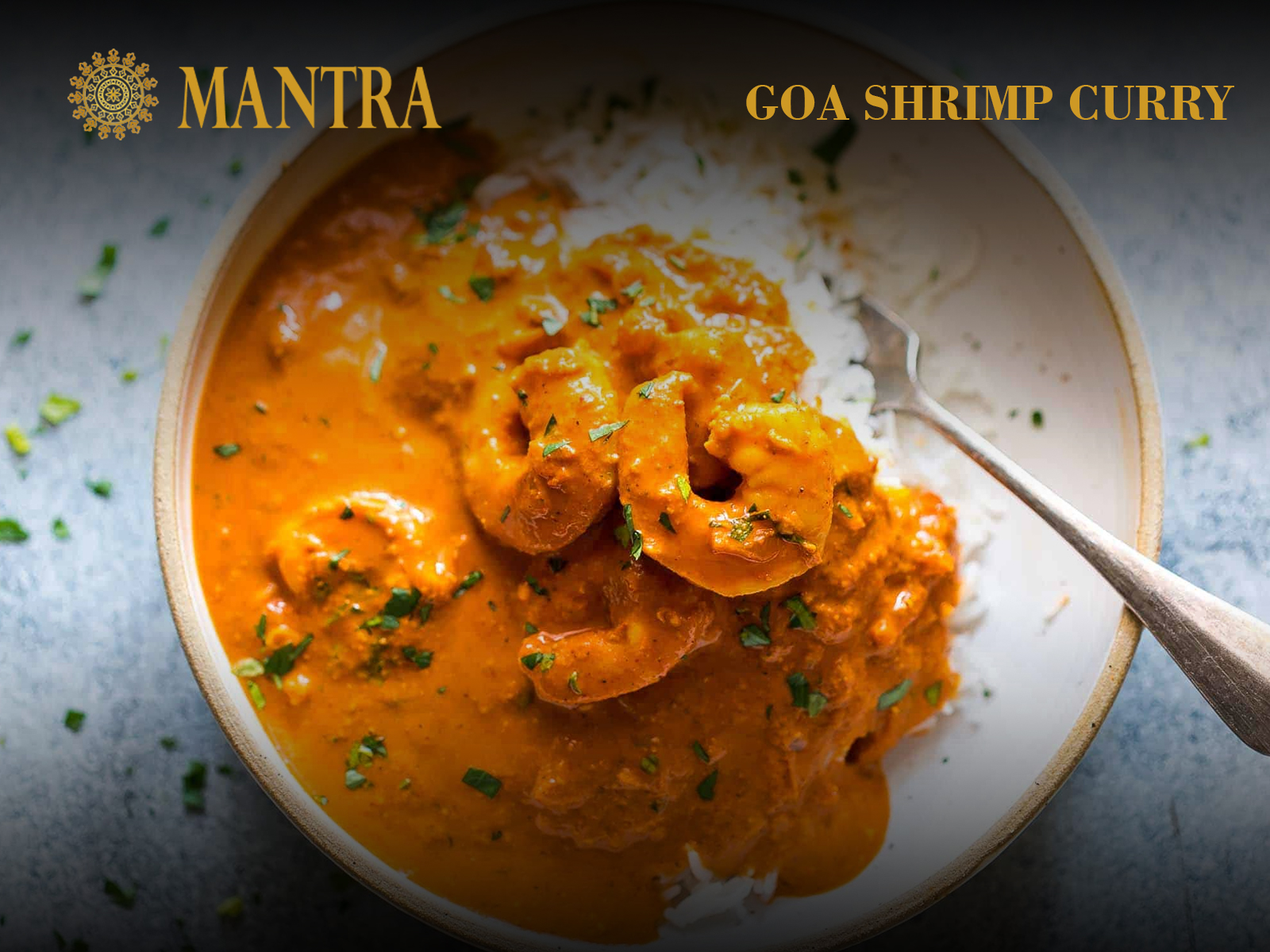 Order Goa Shrimp Curry food online from Mantra restaurant store, Jersey City on bringmethat.com